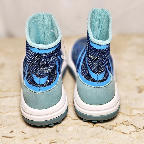 Lands' End Girls Blue Lightweight Mesh Slip-on Boots Youth Size 1 - Picture 6 of 8